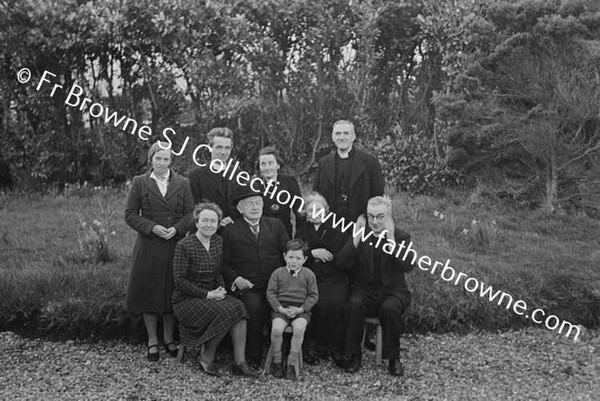 REV.JEROME O'RIORDAN C.C. & FAMILY